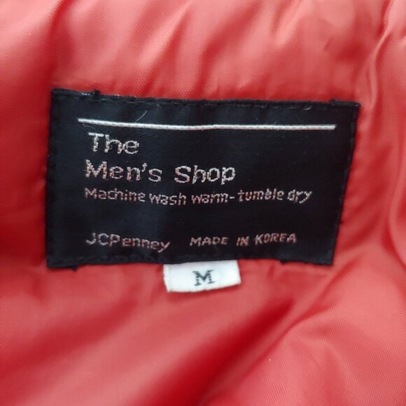 JC Penny The Mens Shop cOAT Men Medium Insulated Vintage Workwear Work Tan READ - Picture 15 of 16